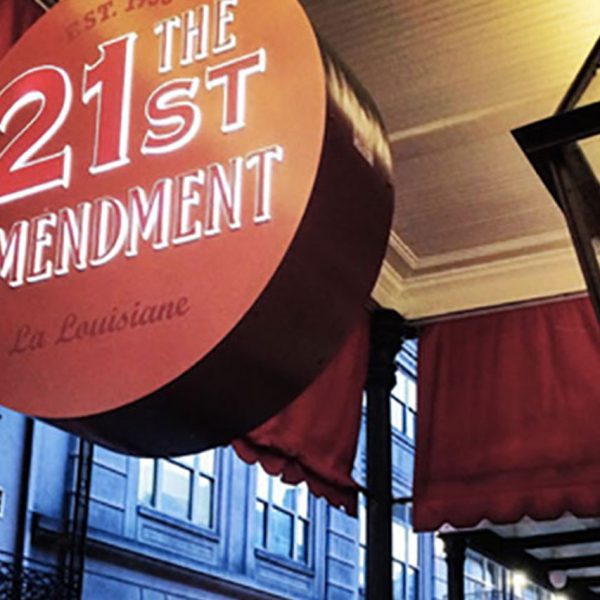21st Amendment Bar at La Louisiane (Iberville St)